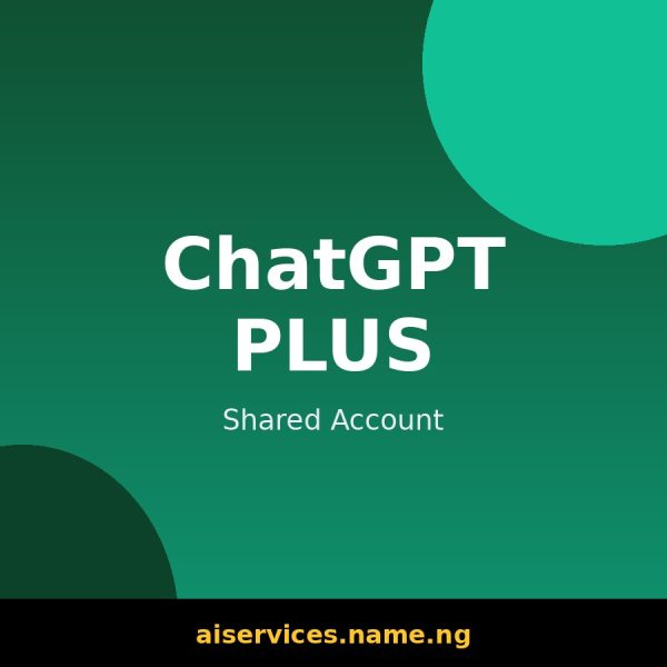 ChatGPT Plus (Shared Account)